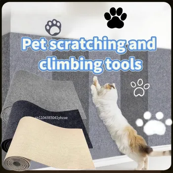 Anti Cat Scratch Sofa Cat Crawling Mat Sofa Protection Grinding Climbing Frame Self-adhesive Carpet Cats Scratch Board Cat Toys 1