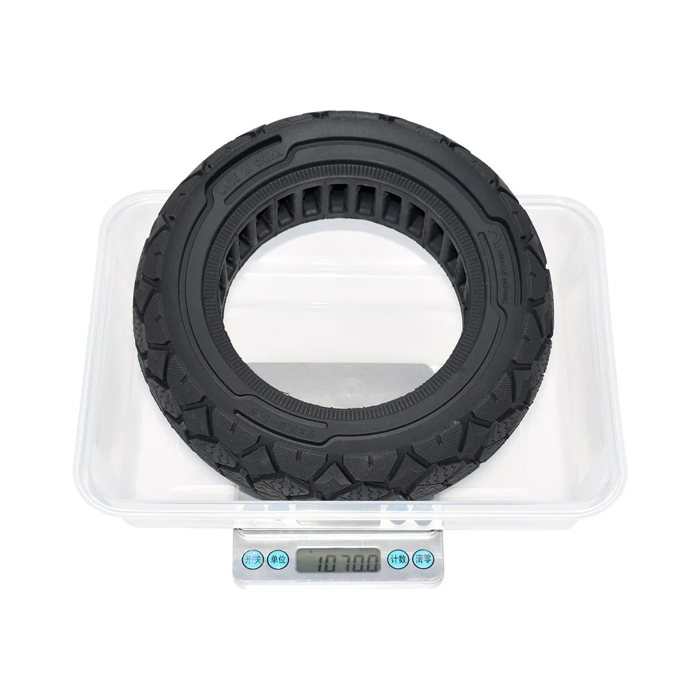 Rutschfester Vollgummireifen für Kukirin G2 Pro 9 Zoll 9x3.0 5.5 aus Gummi, kein Aufpumpen erforderlich für stabile Fahrt. – Detail 4