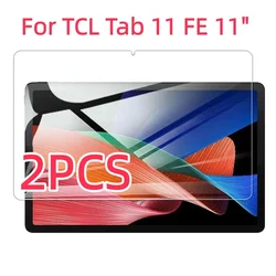 Premium Tempered Glass Tablet Screen Protector, 2 - Pack - Anti - Scratch, Bubble - Free, HD Clear Protective Film (TCL Tab 11 FE 11.0)