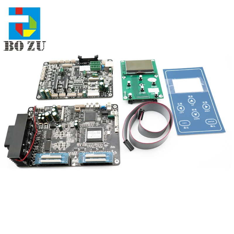 더블 xp600 프린트 헤드용 Senyang 보드 키트, UV 프린터, 컬러 화이트 잉크, CMYK + W DX11 보드, 6 키 패드, 새 버전
