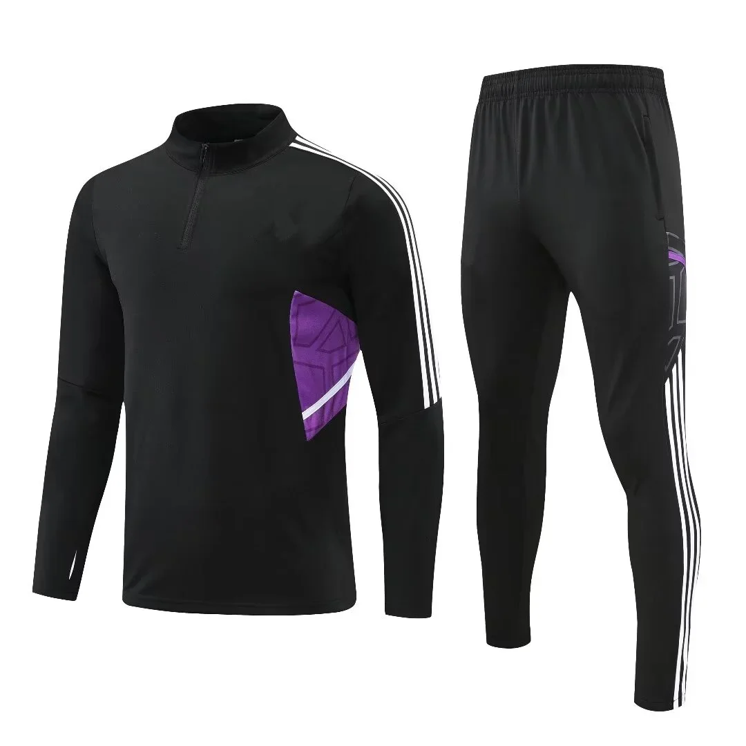 جديد الكبار رياضية بدلة تدريب مدريد المشجعين نصف ج...