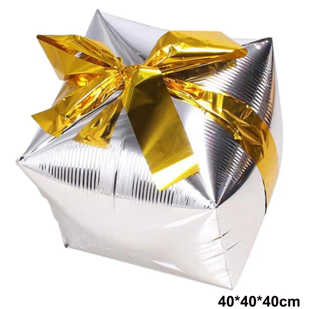 thumbnail image 1 of Globos inflables de aluminio para árbol de Navidad, globo de Papá Noel de pie, caja de regalo, muñeco de nieve, alce, decoración navideña, globos, suministros para fiesta, 1 of 5