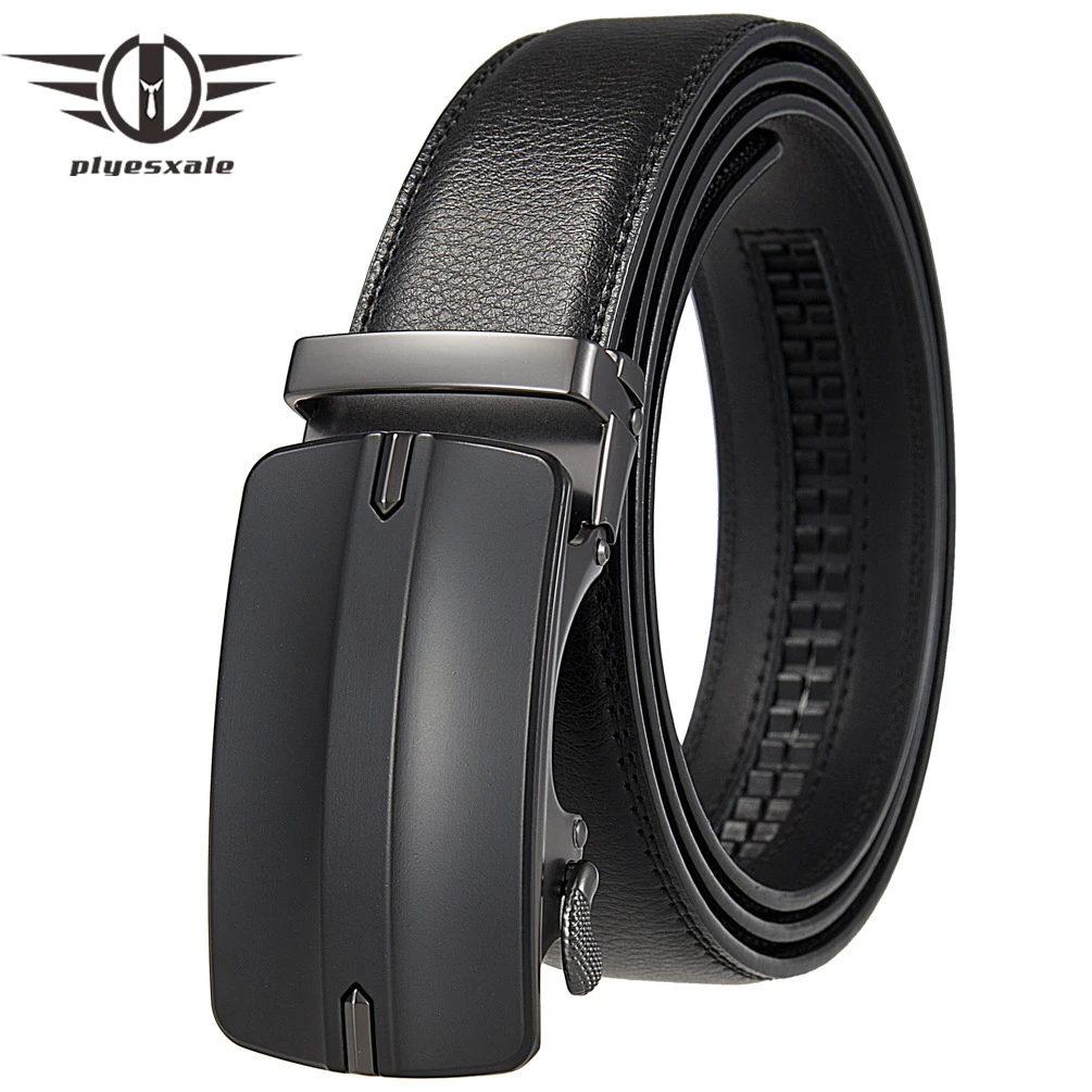 

Plyesxale 2024 New Arrival Men Belt Genuine Leather Casual Vintage Belts Cow Leather Black Cowhide Straps Male Top Quality B1524