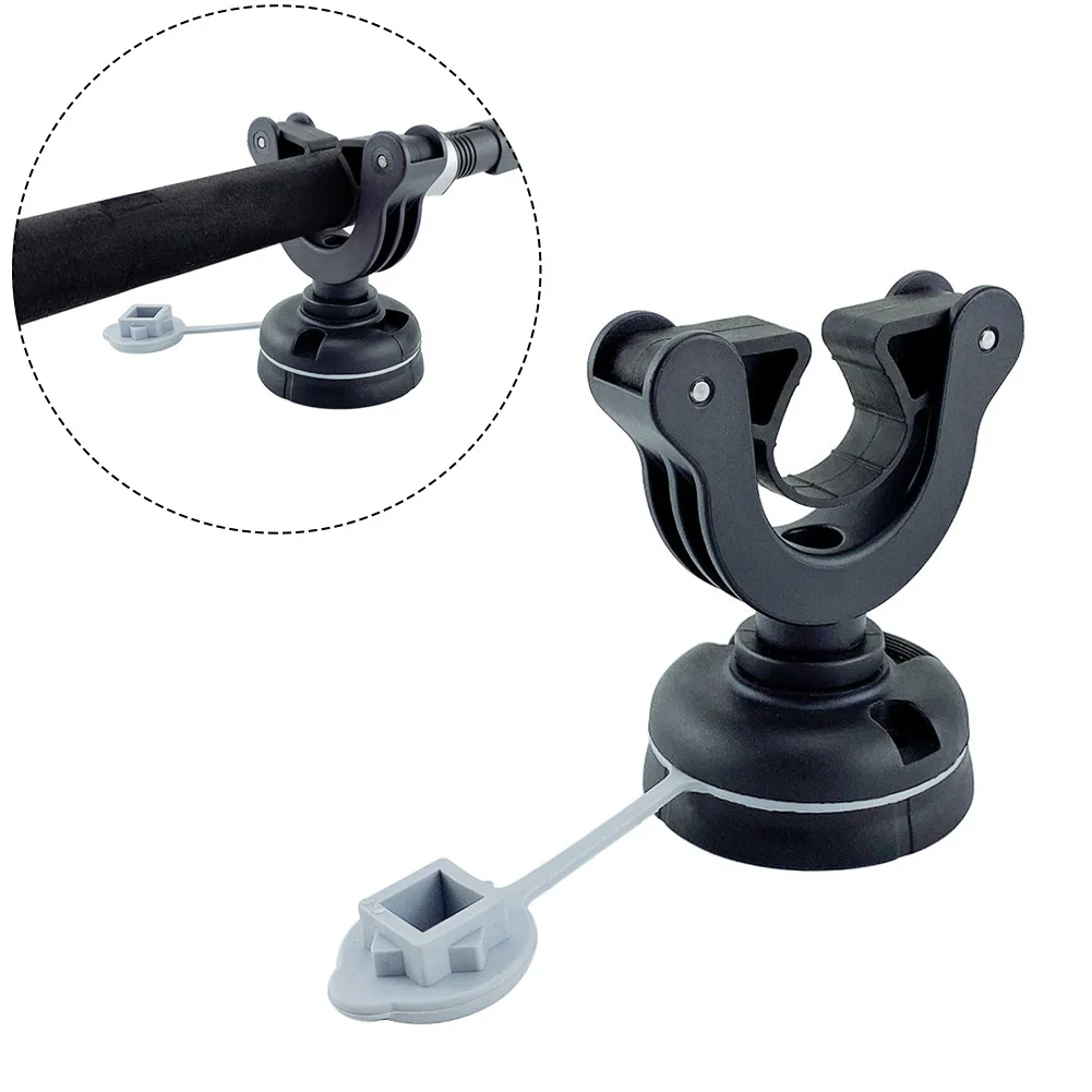 KayakCanoePaddleHolderClipTrackMountedOarsGripSupporter