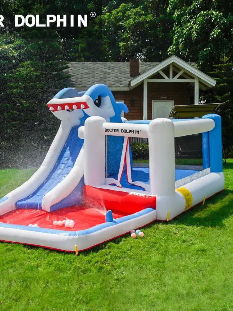 Home Use Indoor Outdoor Child Jumping House Inflatable Pool Water Slide Bounce House Combo Bouncy Castle Air bounce Playground