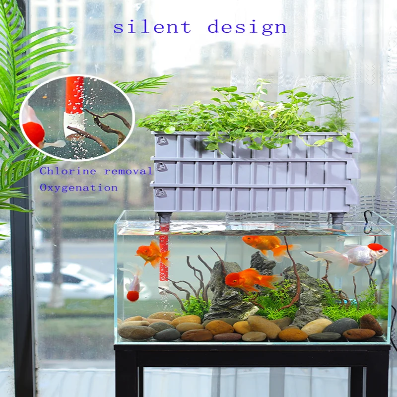 

Overhead Top Filter Aquarium Filter Fish Tank System Turtles Tortugar Pool Pump Accessories Reptiles With Drip Boxish