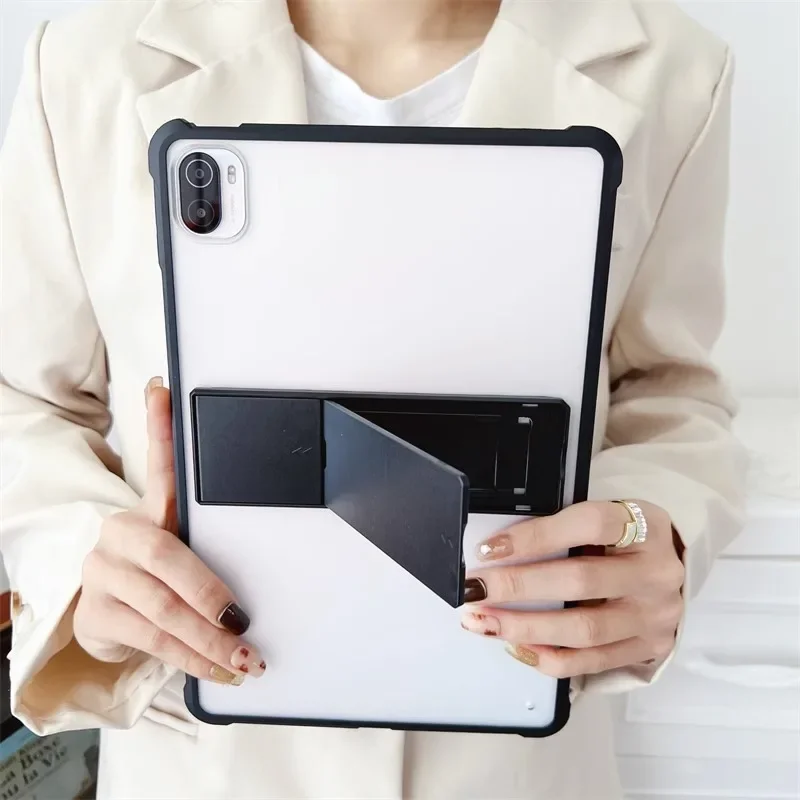 Matte Shockproof Stand Tablet Case with Hard Back Cover
