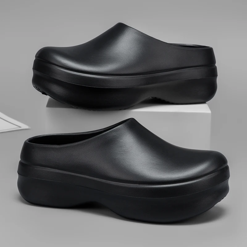 Summer Sandals for Men and Women Fashion EVA Thick Soles leather sandals summer sandals garden shoes