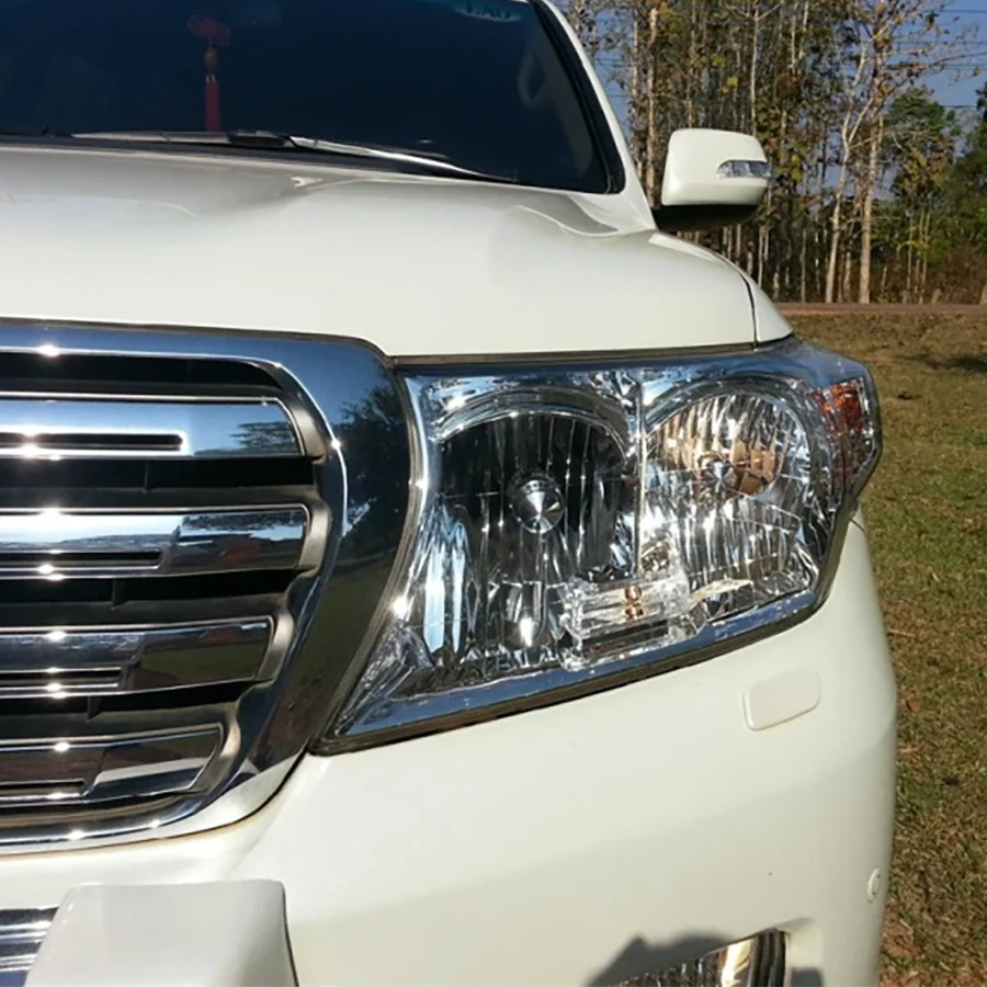 Left Headlight Washer Nozzle Cap Cover For 2014-2020 Lexus GX460 - White OEM Part - View #2