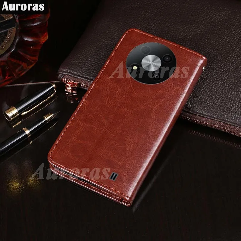 Auroras Per Zte Blade A73 5G Flip Case Portafoglio Tascabile In Pelle Soft Frame Shell Per Zte Blade A71 A72 5G Cover Antiurto