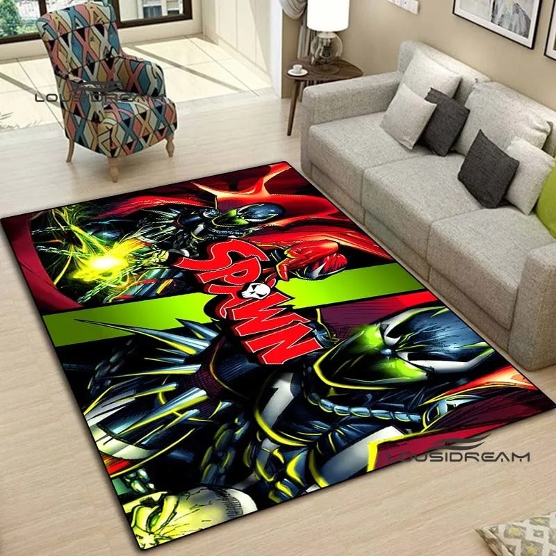 Horror Comics Spawn carpet and rugs Super hero creative rugs Large area soft rugs for living room and bedroom Children room rug 6