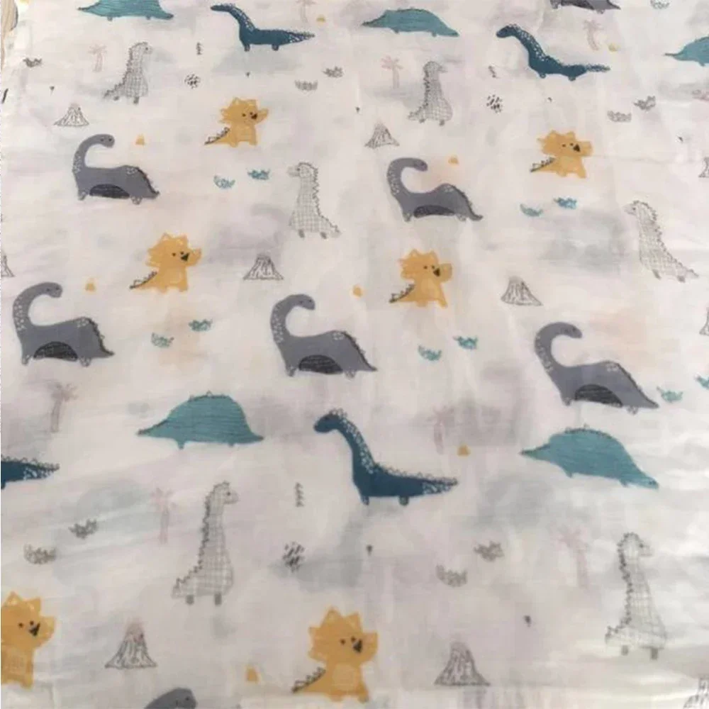 New Baby Comforter Quilt Newborn Soft Swaddle Blanket Muslin Cotton Cloth Bath-Towel Children Cartoon Gauze Wrap Sleepsack cotton blanket,baby blanket