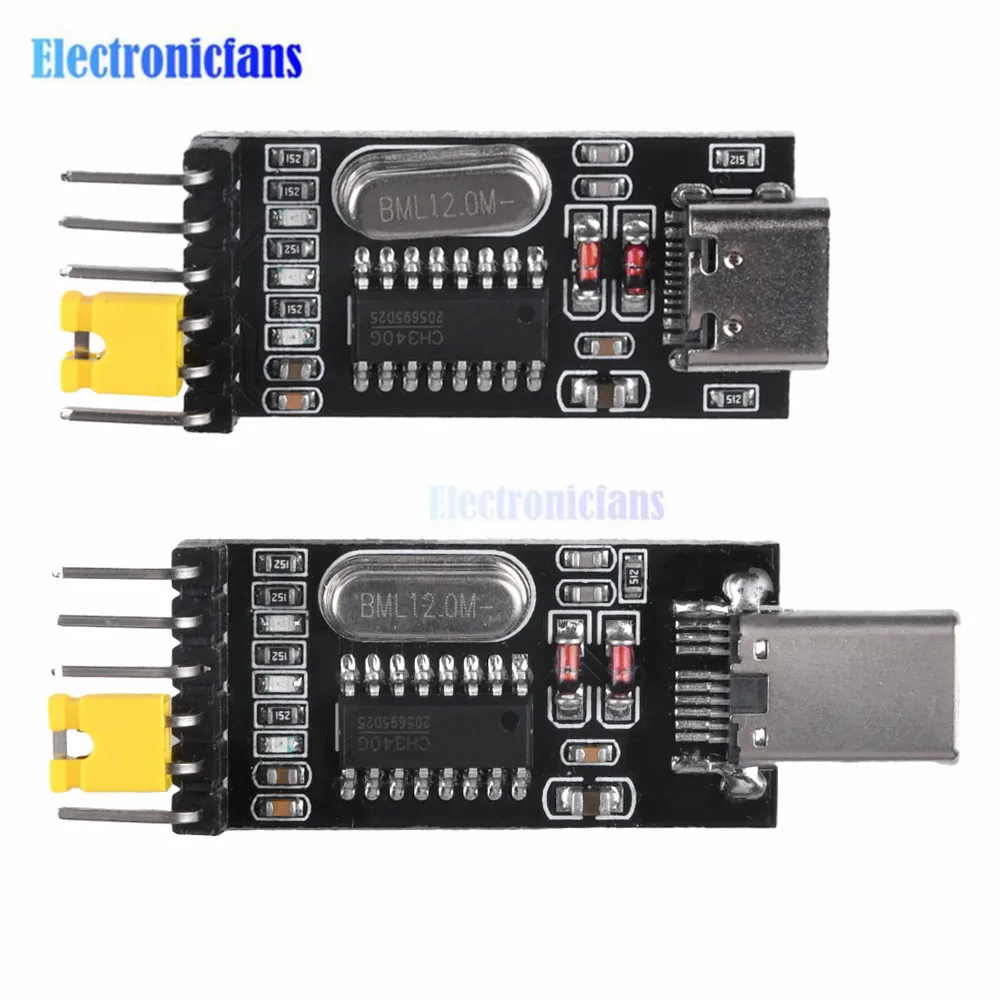 TYPE-C-to-serial-USB-to-TTL-OTG-to-serial-port-debugging-download-CH340 ...