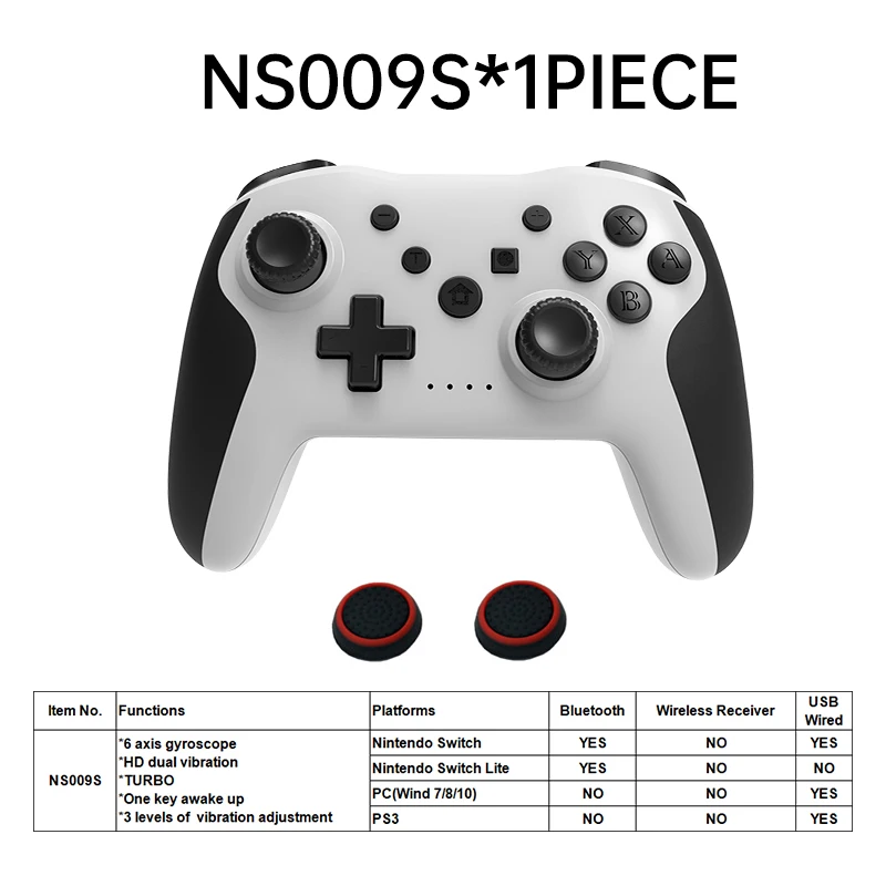 Bluetooth 2.4G Wireless Controller For Nintendo Switch Pro Smartphone PC TV Box Tablet PS3 Tesla Gamepad PC Joystick Controller 