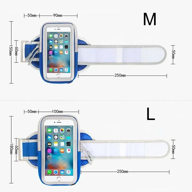 Universal Running Armband Phone Case Holder Jogging Shockproof Phone Bag Fitness Gym Arm Band Cellphone Pouch phone armband mobile phone armband phone arm band sports arm bag fitness arm bag