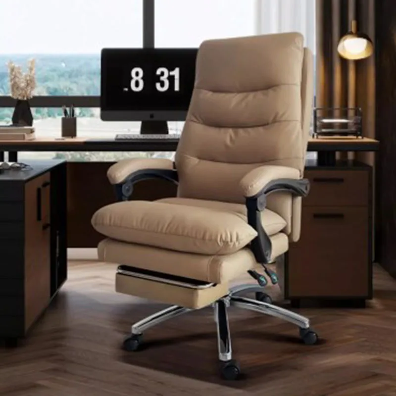 

Reclining Executive Office Chair Design Footrest Chaise Mobile Computer Chair Home Bedroom Cadeira Escritorio Office Furniture