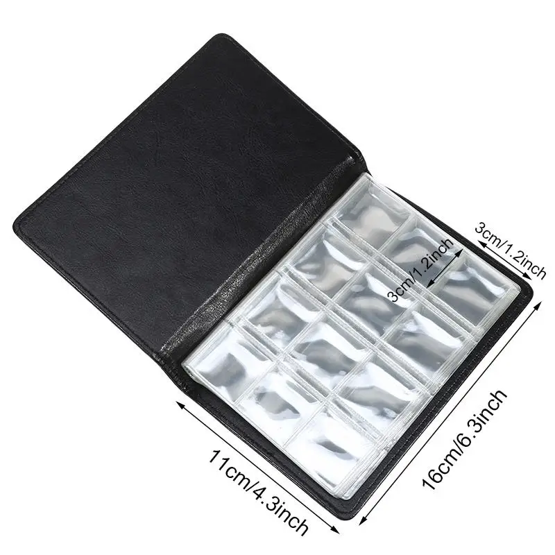 Home Coins Collection Book Album Home Decor Holders Double Row Scrapbook For Storing And Displaying Commemorative Coins