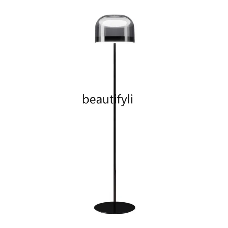 

Italy Designer Model Modern Minimalist Living Room Bedroom Study Glass Led Floor Lamp home decoration accessories