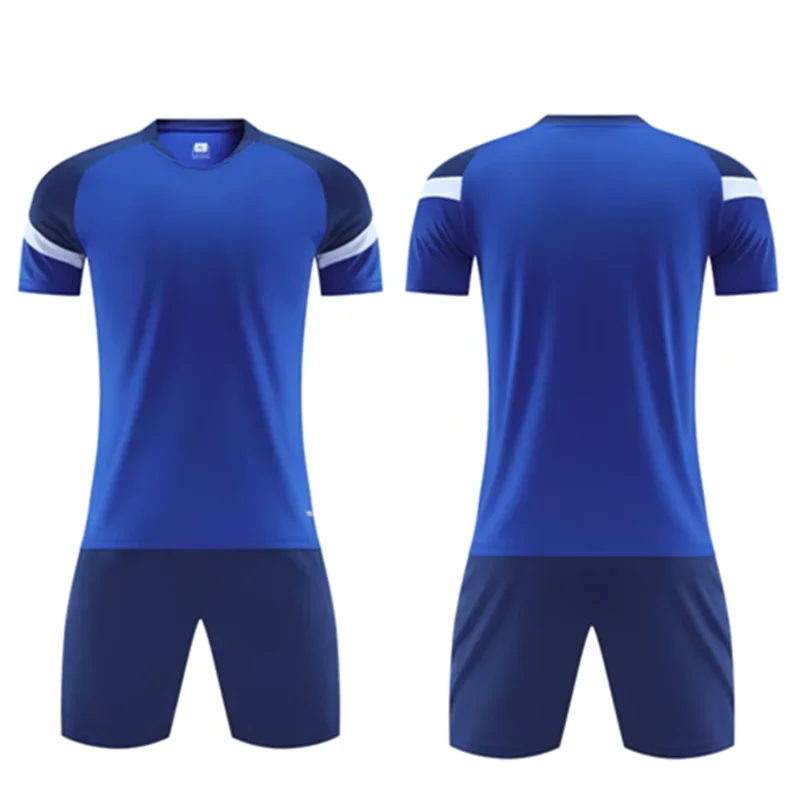New Club Children Soccer Jersey Football Uniform Sport T Shirt Quick Dry Soccer Training Clothes 4-13years