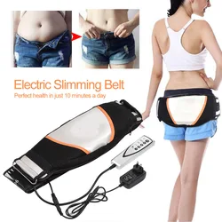 Electric Vibrating Massager Slimming Belt Burning Fat Weight Losing Vibration Full Body Massage Tools Blood Circulation Relax EU