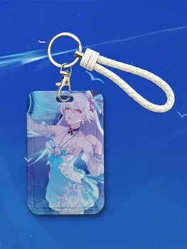 Honkai Impact 3 брелок для ключей для мужчин аниме Yae Sakura брелок Райден Мэй Чехол для карт женская подвеска для брюк милый брелок
