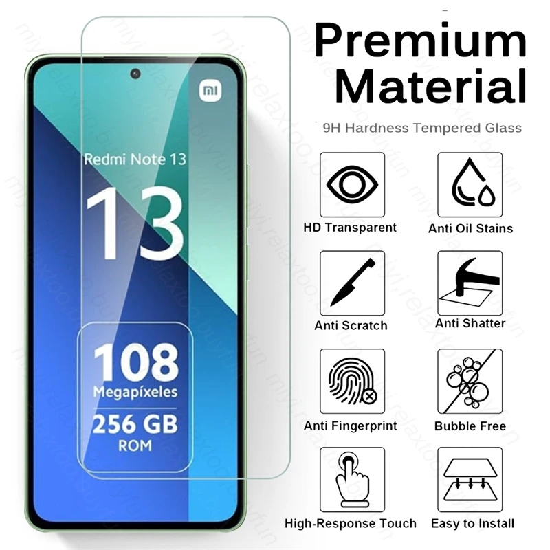 3-Pack Premium Tempered Glass Screen Protector with Full Coverage