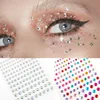 1pc Glitter Diamond Makeup Eyeliner Eyeshadow Face Rhinestone Sticker Jewelry Eyes Stage Party Makeup Crystal Tattoo Sticker 5