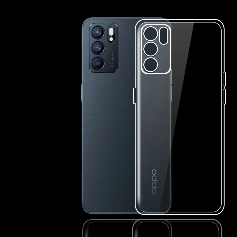 Transparent Clear Silicone Protective Phone Case – Soft TPU Bumper with Enhanced Durability