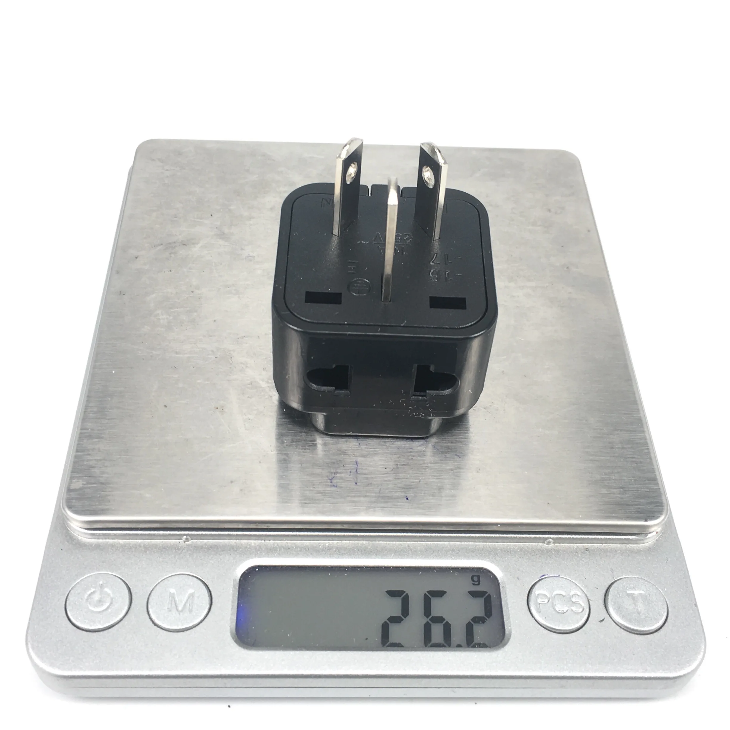 Universal 2-in-1 Travel Adapter for Australia and New Zealand - Grounded Type I Plug Socket