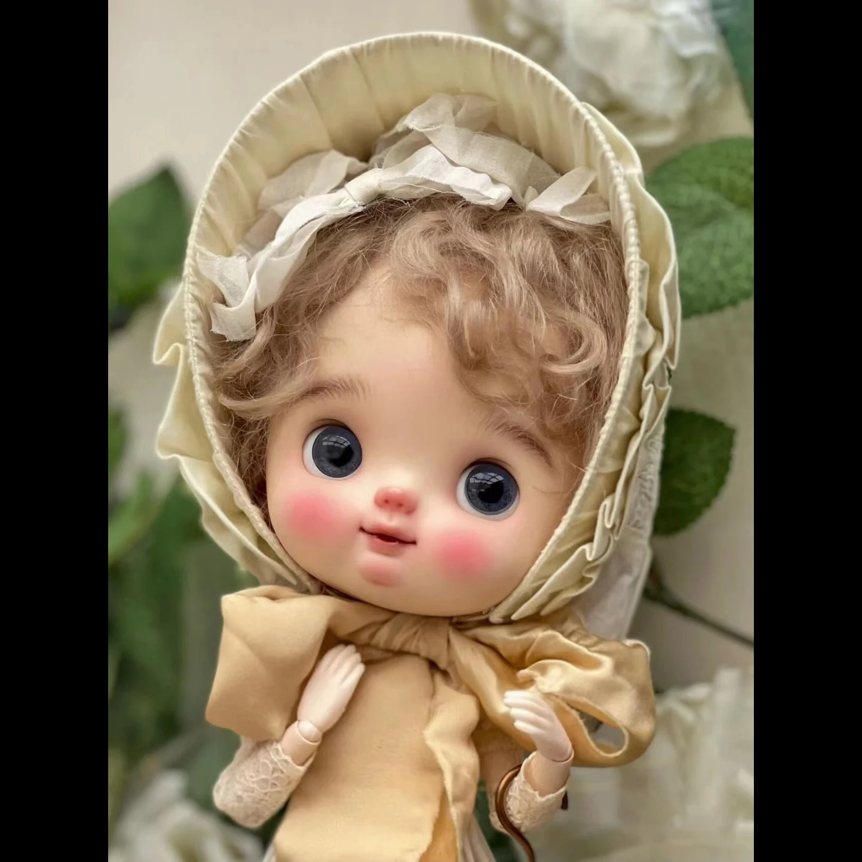

1/6 BJD Doll Big Head Doll OB Version Resin Material No Makeup DIY Doll Accessories Child Doll Toys Girl Gift