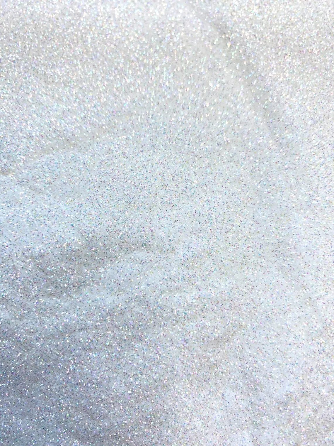 Nail glitter 50g white iridescent opalescent ultra fine glitter dust holographic ultra-iridescent glitter