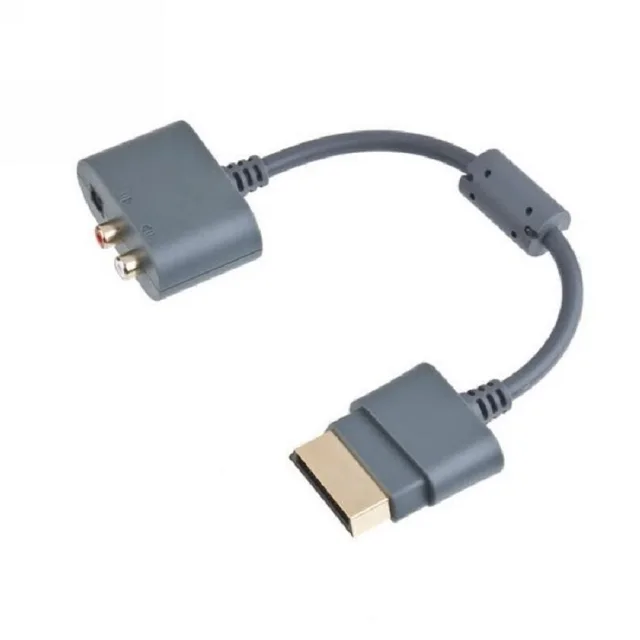 Xbox 360 - cable TV video officiel + adaptateur peritel officiel