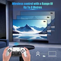 Nouvelle console de jeu vidéo M15 4K TV avec 20000 jeux intégrés, manette sans fil 64G, console de jeu portable rétro 3