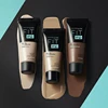 Micolor Fit Me 2 in 1 Matte Black Skin 30g Poreless Powder  30ml Liquid Foundation Dark Skin Dedicated Foundation Cosmetic Set 2
