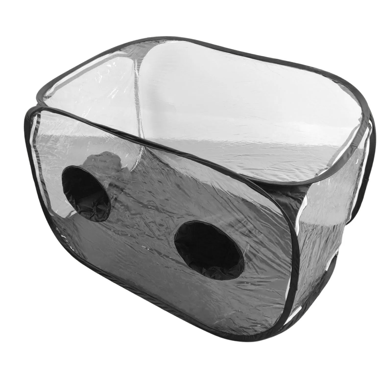 Portable Mushroom Growing Still Air Box Simple Operation Foldable PVC Wear Resistant Mushroom Container Set for Reserch