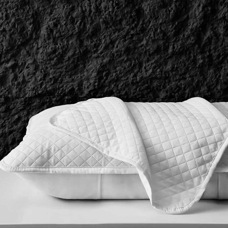 Clip Pillow Cover Head oil Isolation layer Pillow Case Protector Waterproof Anti Mite Pillow Core Protection (No Pillow) 72X45cm 4
