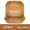 100pcs 20cm square