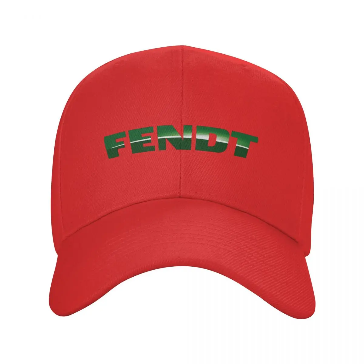 Gorra de béisbol lavada para hombre, gorra de camionero con logo verde, gorra snapback, gorra de papá, gorras de golf Fendt