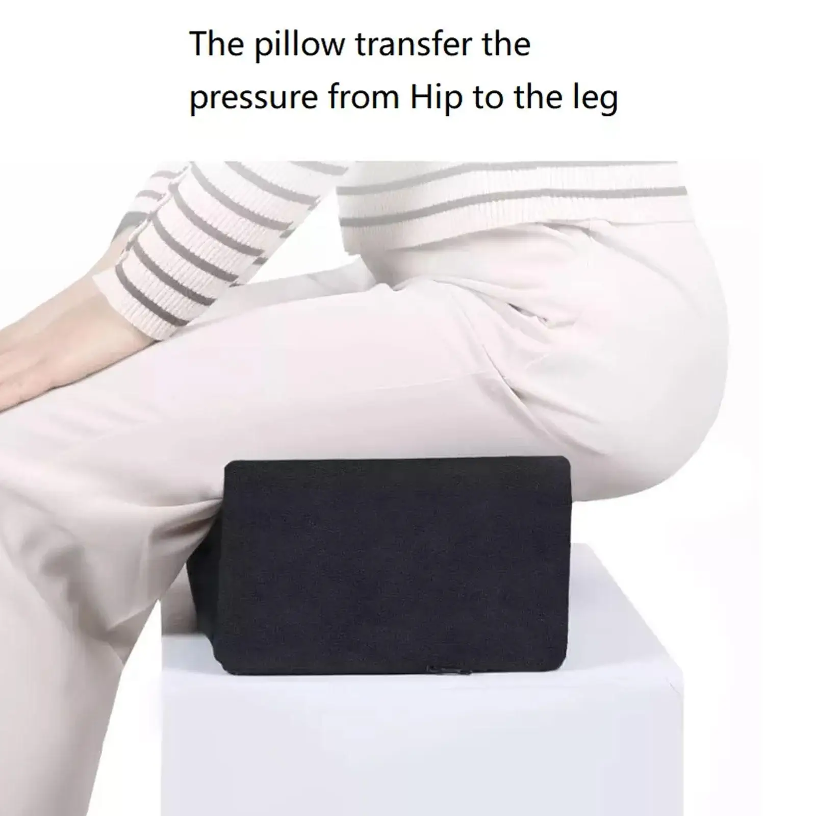 Foam Buttock Cushion Sponge BBL Pillow Seat Pad, After Surgery Brazilian Butt Lift Pillow for Hemorrhoids Surgery Recover 4
