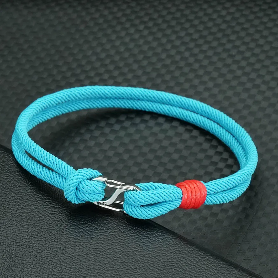 Stainless Steel 3mm Rope Bracelet for Men and Women