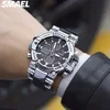 SMAEL Colorful Alloy Watch Men's Outdoor Sports Waterproof Multi functional Electronic Watch  8027 5