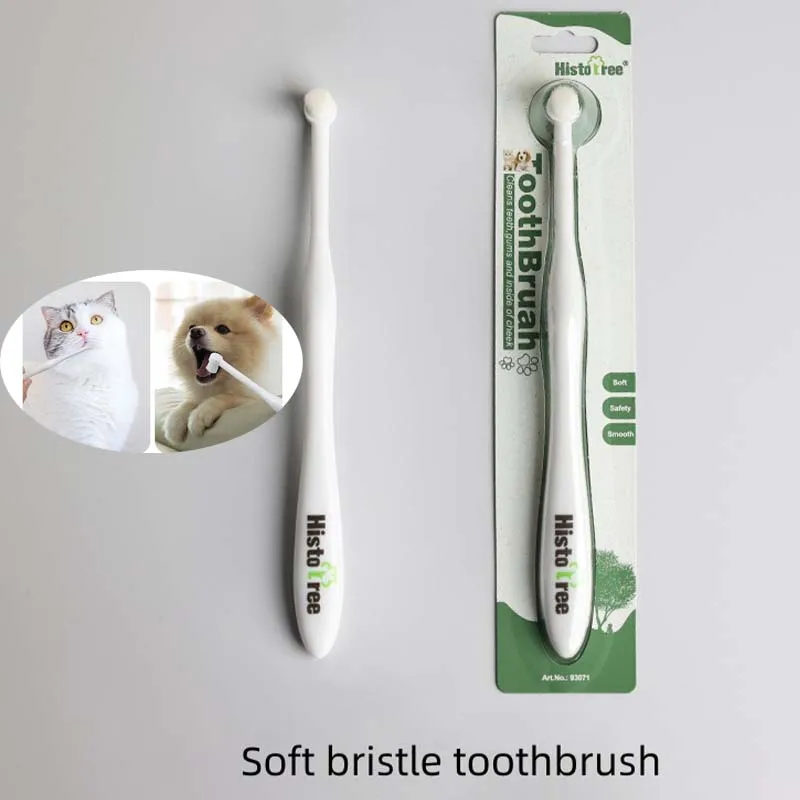 Round Head Pet Toothbrush 1