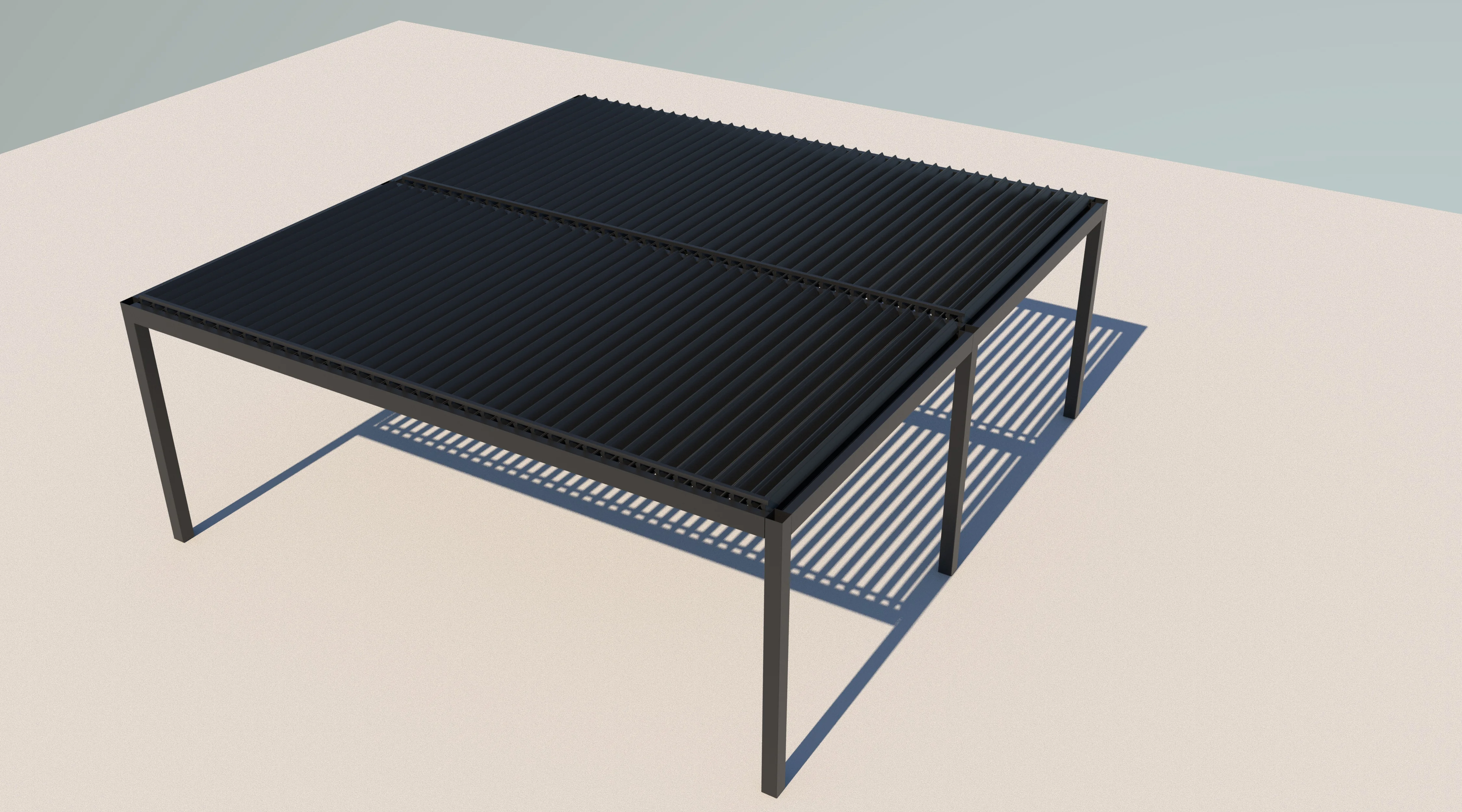 Nuovo Stile Dimensioni Standard 3 X3 3 X4 Pergola A Lamelle In Alluminio Gazebo Shades