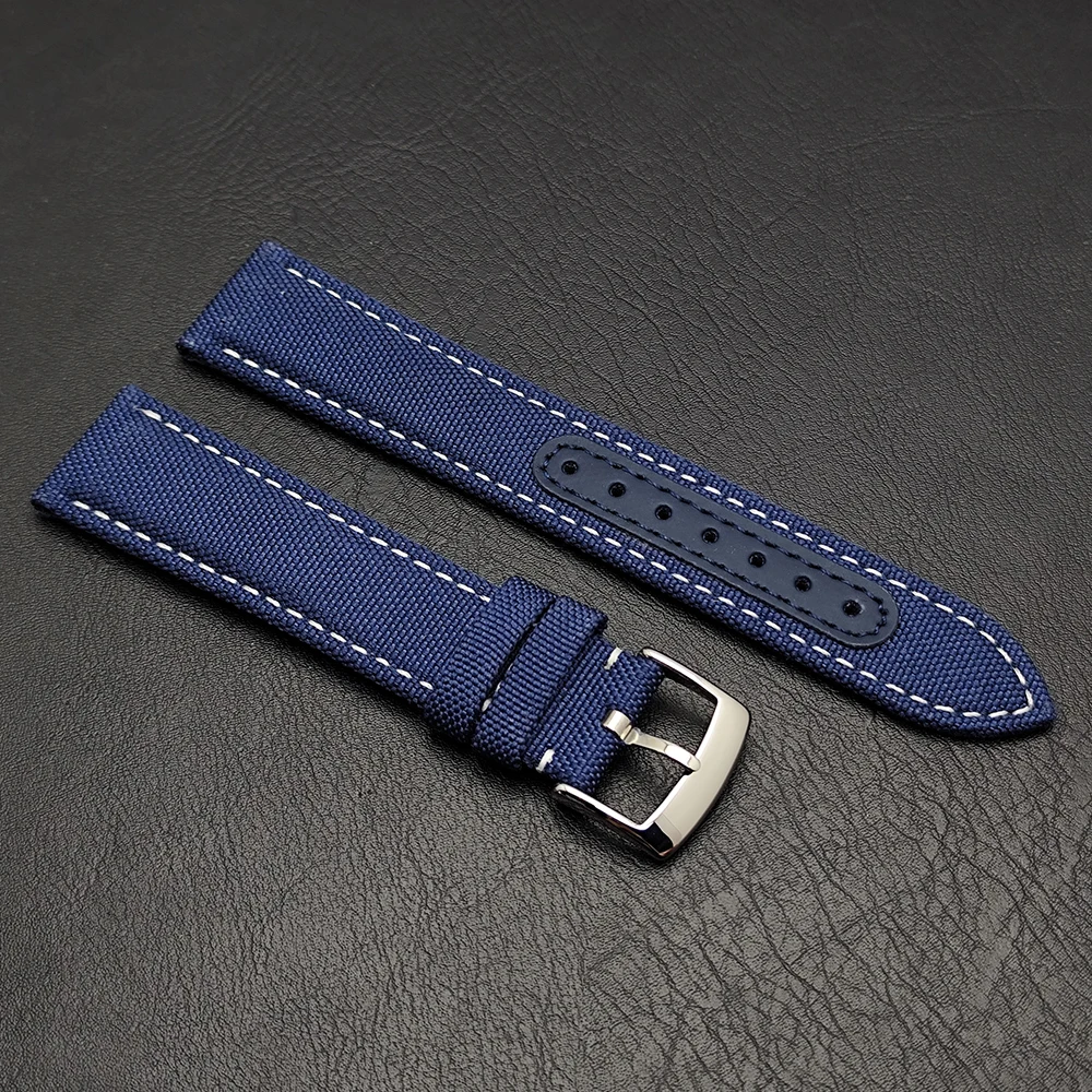 Black/Silver 39.7mm Steel Watch Case with Dial and Hands