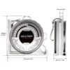 Dial Angle Finder Protractor Magnetism Inclinometer Level 0-180 Degree Angle Gauge Woodworking Measuring Tools Slope Scale Level 6