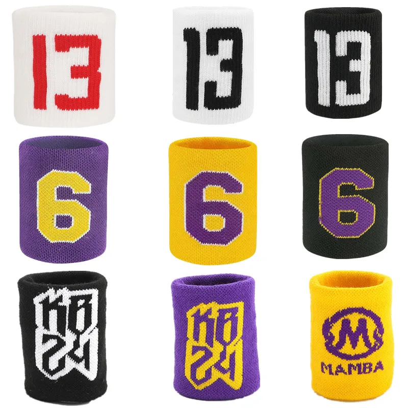 

1pc Wristbands Sport Sweatband Hand Band Sweat Wrist Support Brace Wraps Guards For Gym Volleyball Basketball Teennis