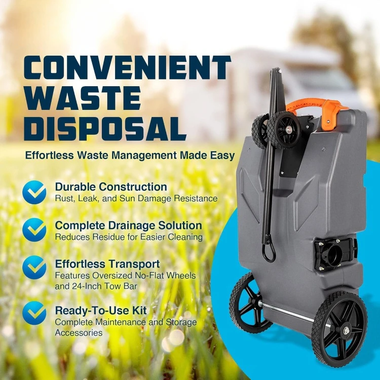 Rhino 36-Gallon Portable RV Tote Tank