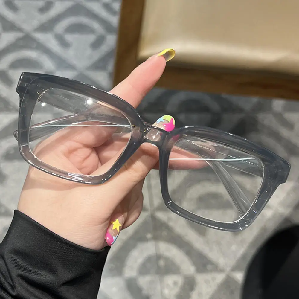 Chic Blue Light Blocking Large Frame Glasses