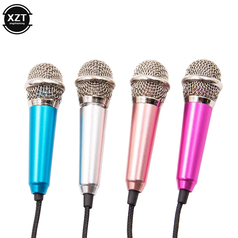 Palmare Mic 3.5 millimetri Discorso Micro Microfono A Condensatore Professionnel Per PC Del Telefono Astuto Delle Cellule - Image 4