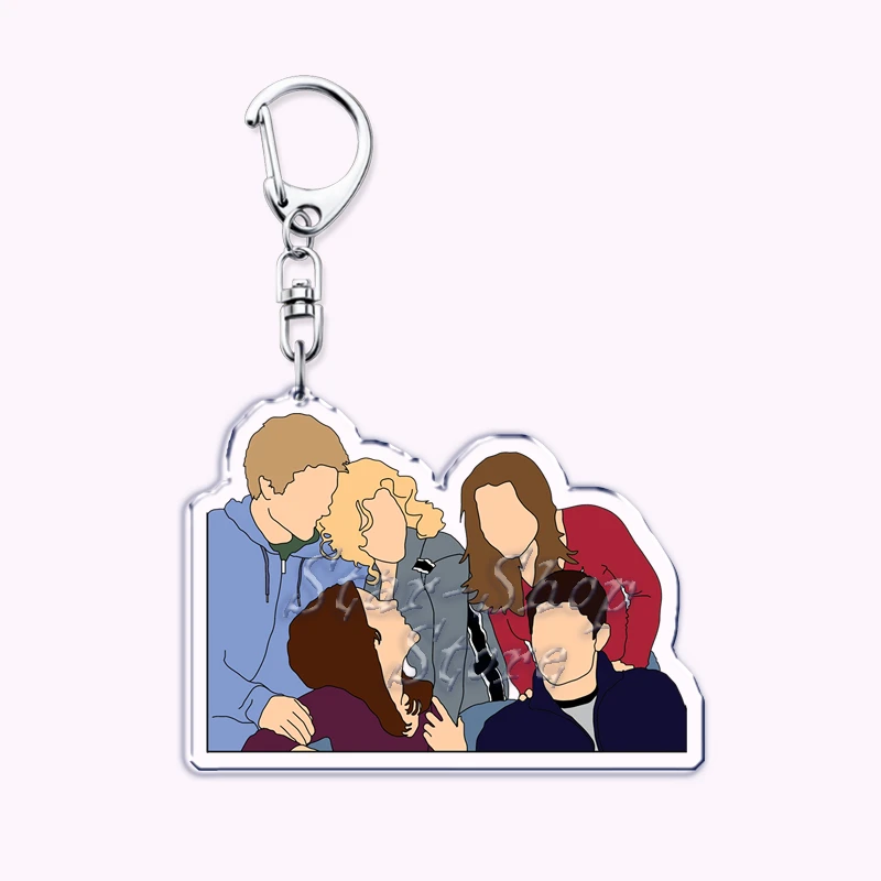 CENWA One Tree Hill Inspired Keychain – "Write Like Lucas Dress Like Brooke" Stainless Steel Gift For Fans - View #9